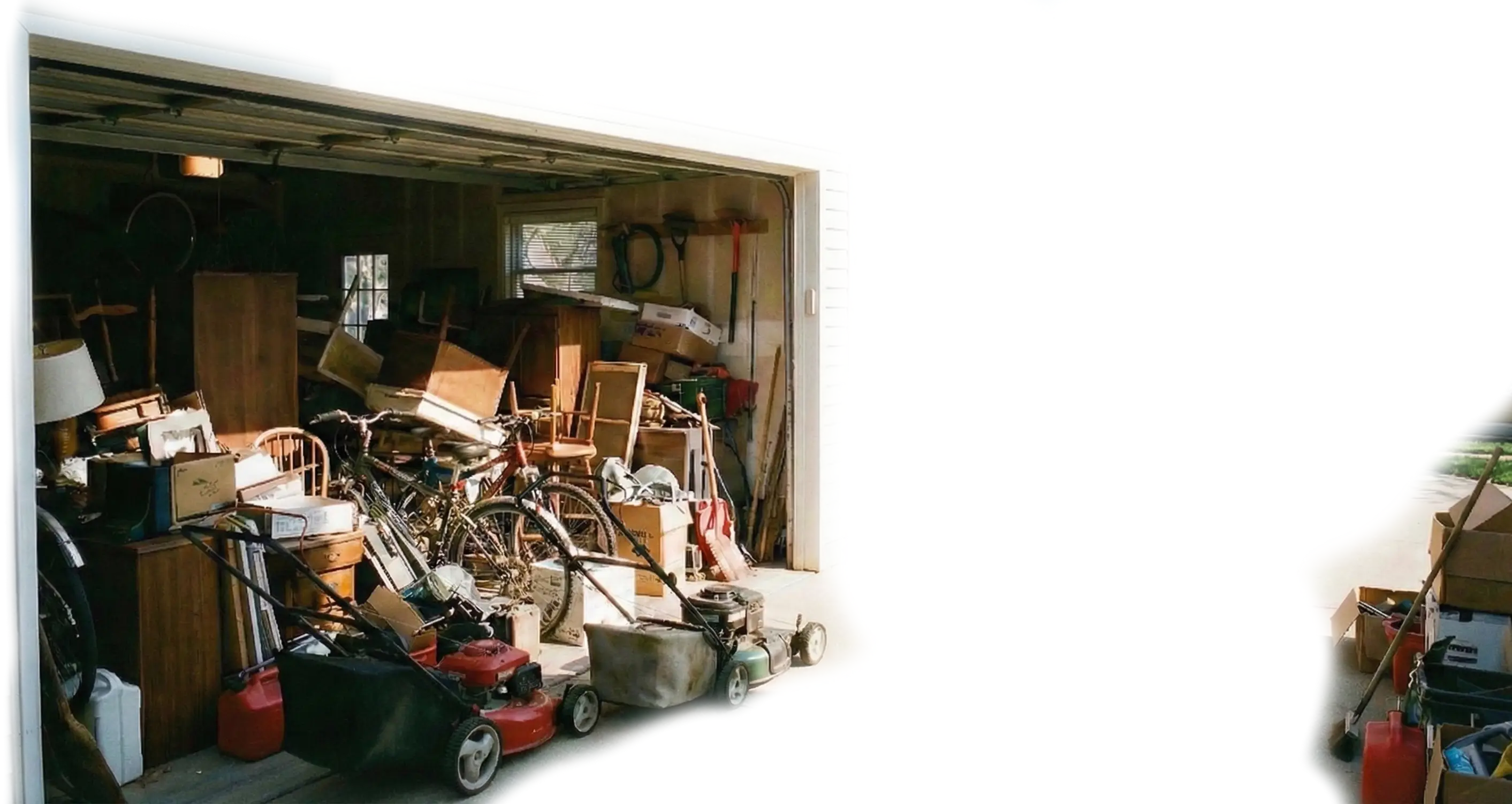 Messy garage overlay